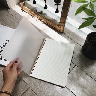 Sổ gáy xoắn/ Basic notebook wt pvc cover