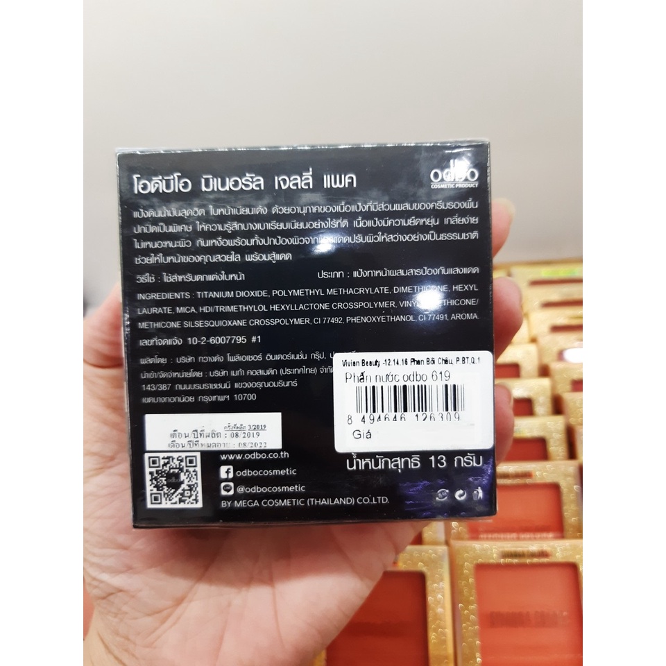 Phấn nước odbo Mineral Jelly Pact OD619 (MP7018)