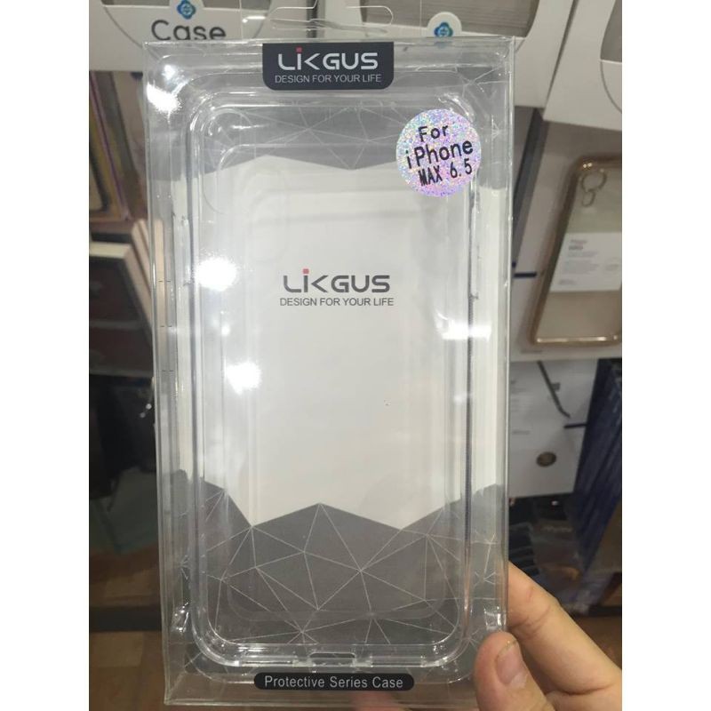 Ốp dẻo Likgus cho IPhone X / XR, XS, XS MAX trong suốt