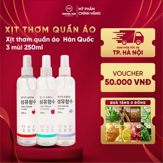 Xịt thơm quần áo Hàn Quốc 3 mùi 250ml