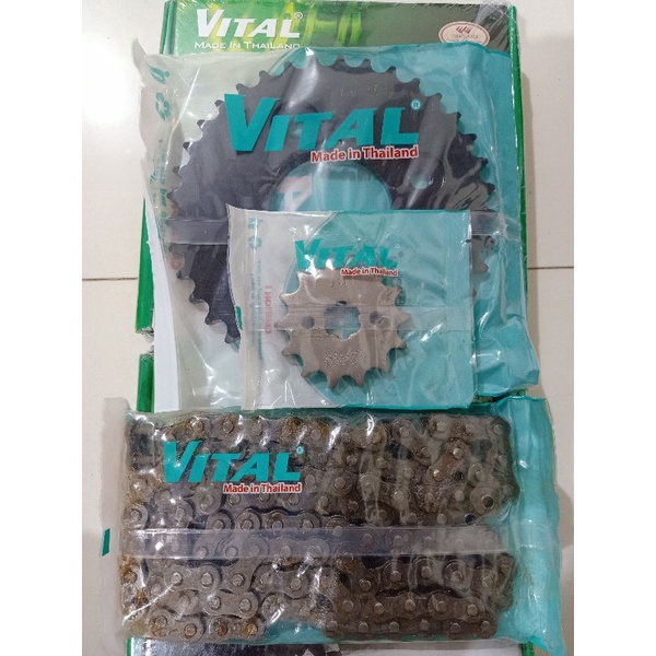 nhông sên dĩa future fi, wave 125i vital made in Thailand