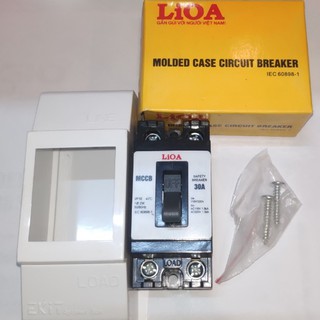 Aptomat Lioa ( kèm đế )