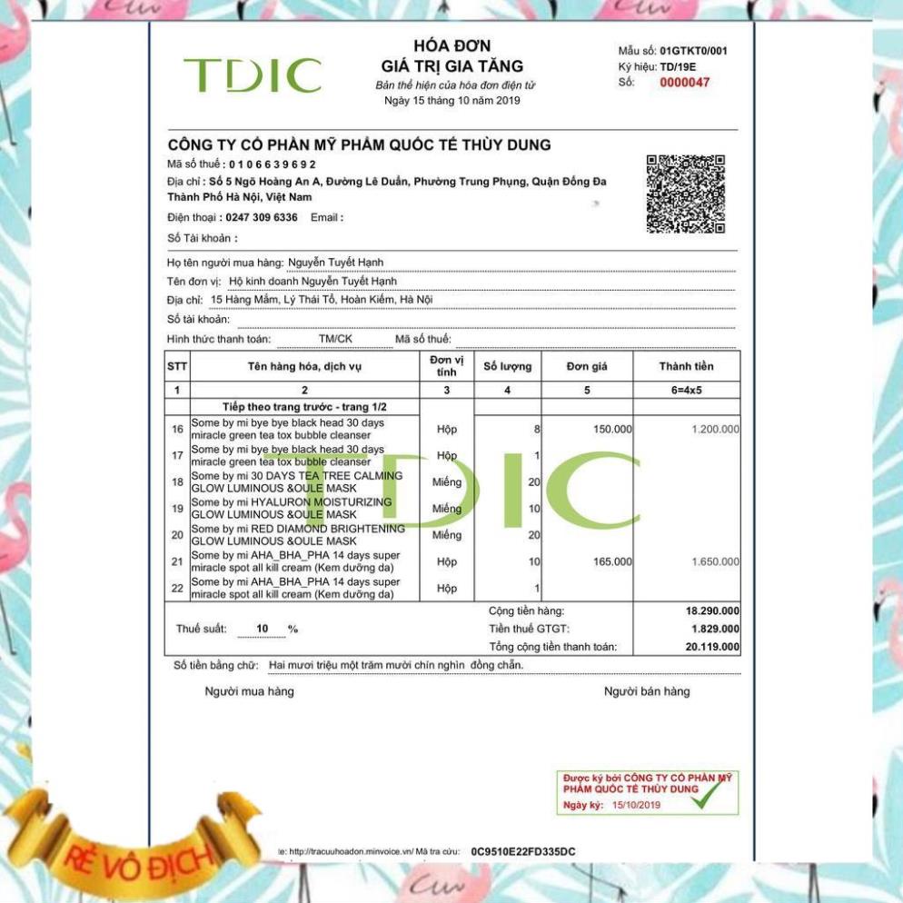 🌸 Some By Mi AHA- BHA-PHA 30 Days Miracle Toner - Nước Hoa Hồng Cho Da Mụn 150ml