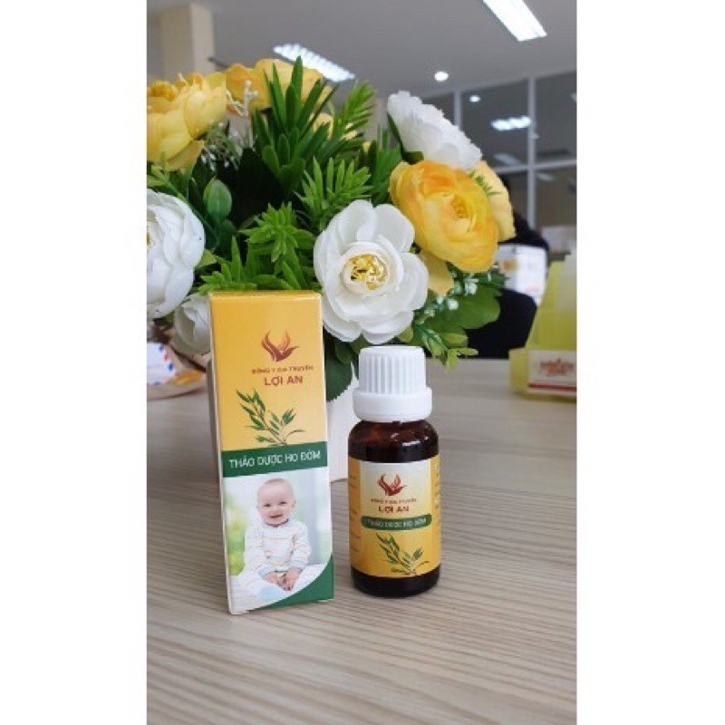 [Hết ho đờm] Thảo dược bôi ho Lợi An + tặng ly