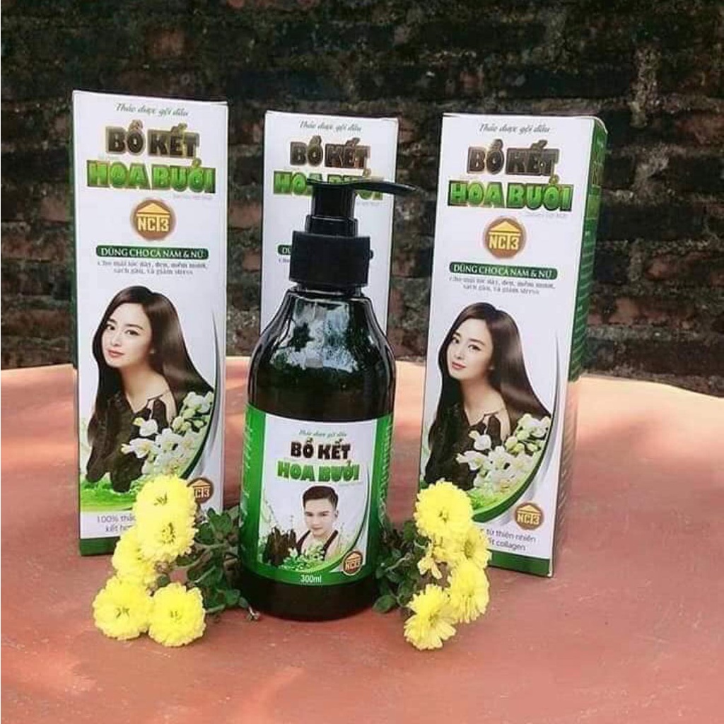 Dầu gội bồ kết hoa bưởi 300ml