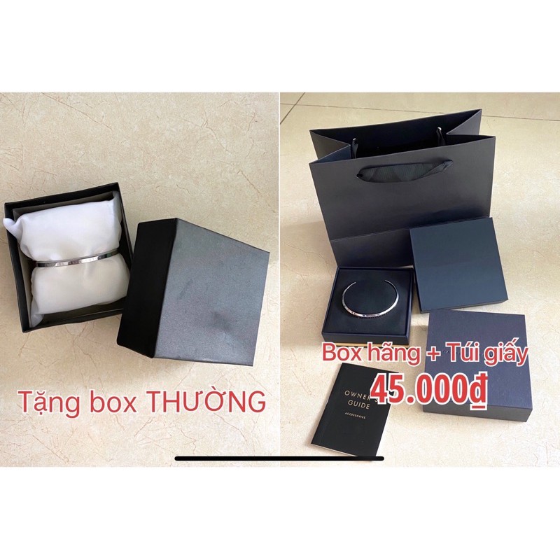 Vòng tay CUFF khắc tên cho cặp đôi không gỉ (có bán lẻ)