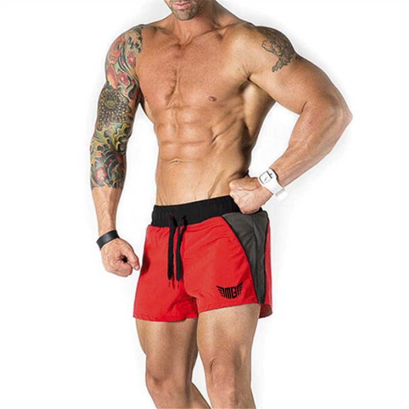 Workout Gym Comfortable Plus Size Sports Shorts Men Fashion Brand Breathable Fitness Mens Bodybuilding Mesh Male Casual Shorts