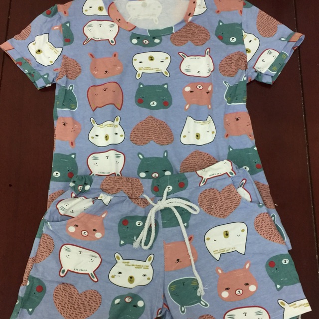 Bộ thun mặc ở nhà