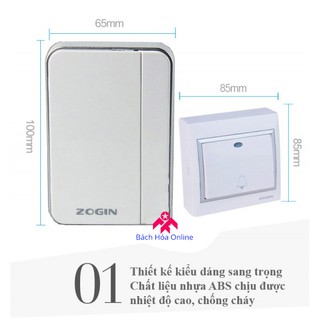 Chuông không dây ZOGIN H06