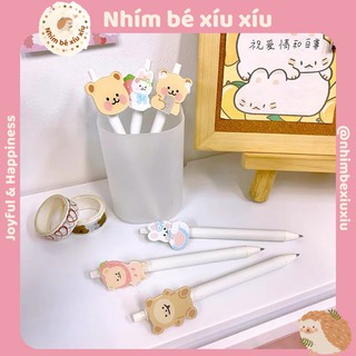 Ống cắm bút đẹp nhựa mờ SIÊU RẺ để bàn trang trí