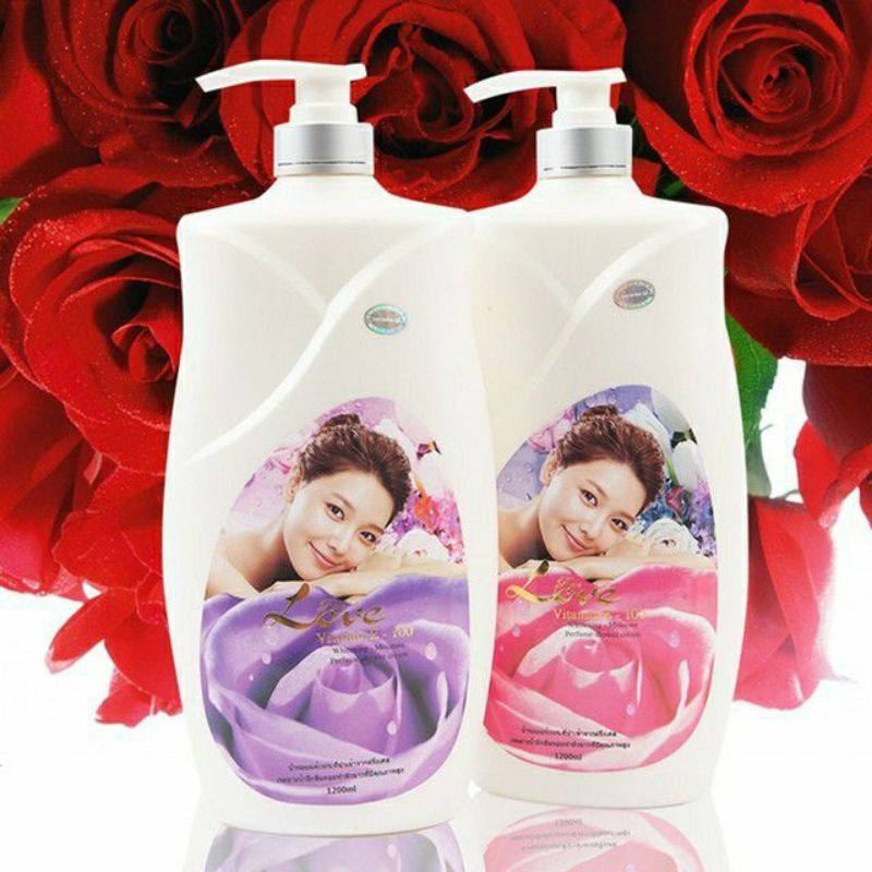 SỮA TẮM ROSE LOVE 1200ML