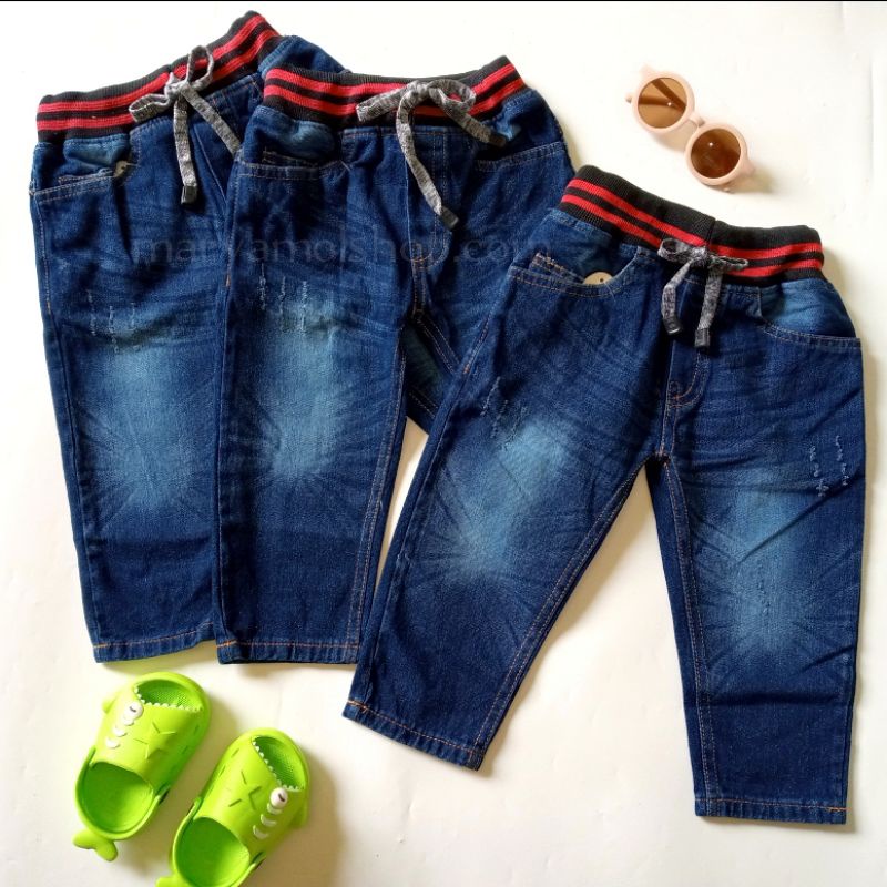 Quần Jean Đỏ Thời Trang Cho Bé 18m-10 Tuổi