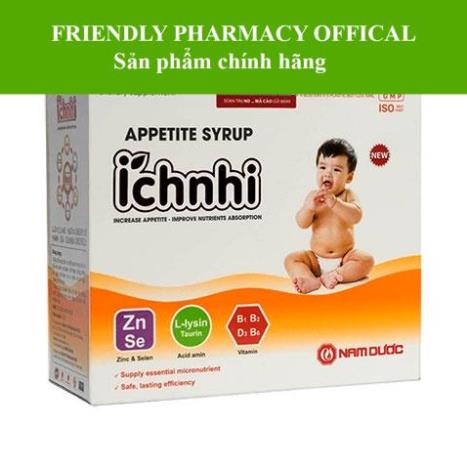 Siro Ăn Ngon Ích Nhi - Giúp trẻ thèm ăn tự nhiên, ăn ngon miệng, ăn nhanh