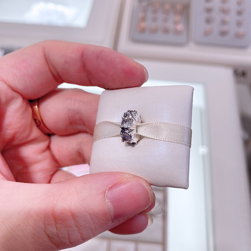 Hạt kẹp đá lấp lánh cho vòng tay