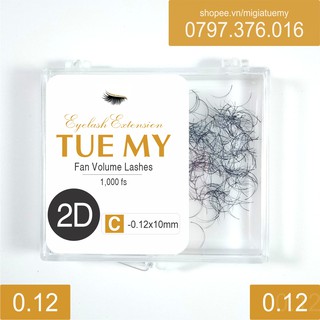 Mi Lụa Fan Volume 2D Sợi 0.12