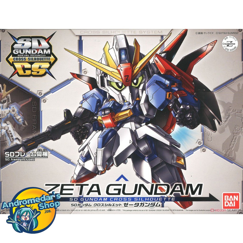 [Bandai] Mô hình lắp ráp SD Gundam Cross Silhouette Zeta Gundam (SD)