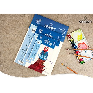 Giấy Vẽ Canson 1557 (250gr), Giấy vẽ màu nước, giấy vẽ chuyên dụng