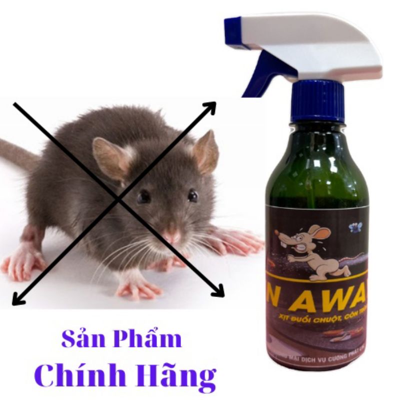 chai xịt. chuột. thảo mộc. xua đuổi chuột, kiến. gián côn trùng. an toàn (chính hãng)