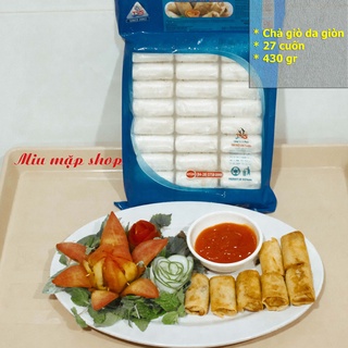 - Giao hỏa tốc - Chả giò da giòn Tân Việt Sin 430gr loại cao cấp