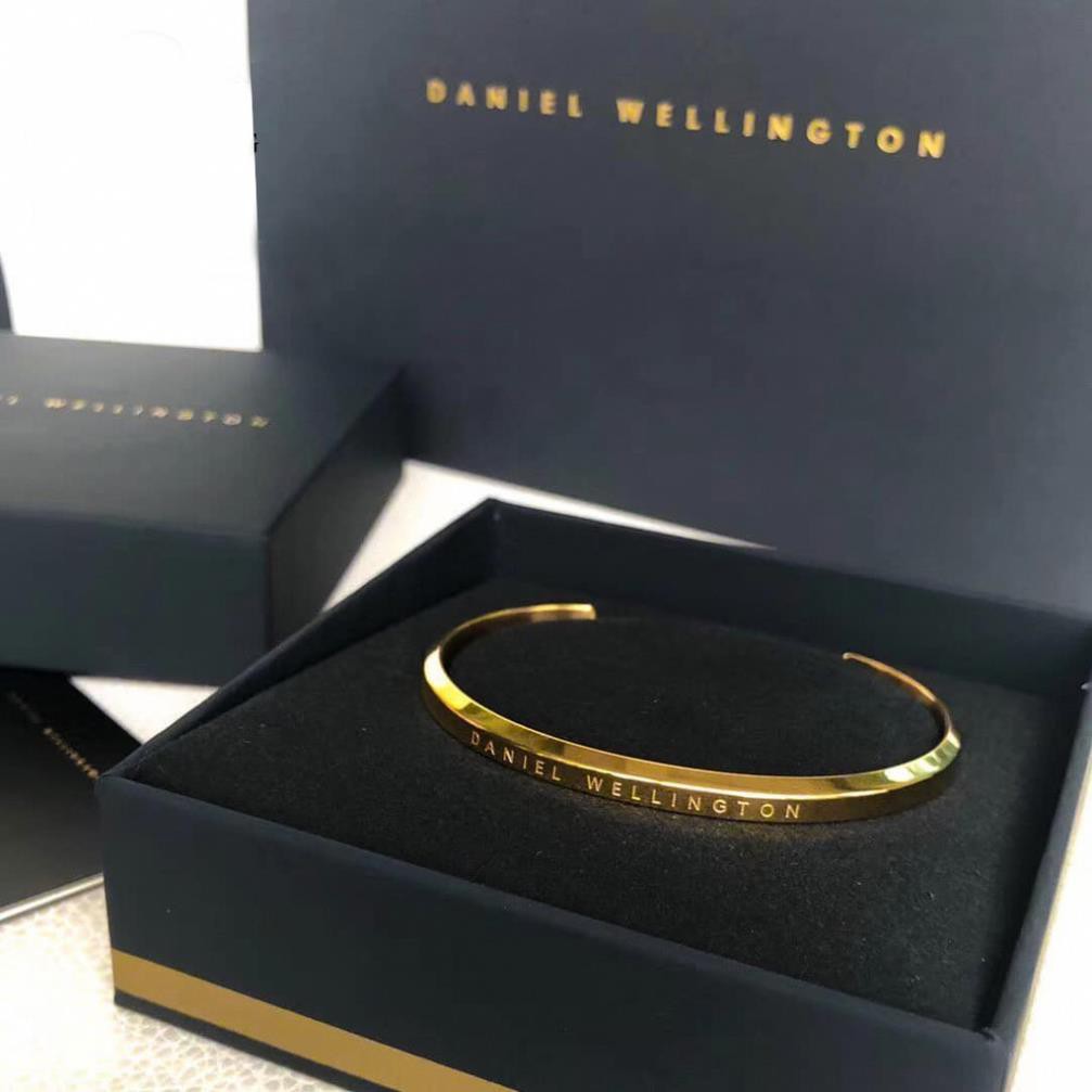 Vòng tay nam nữ Daniel Wellington Classic Ever Gold DW Cuff - DW VIỆT NAM