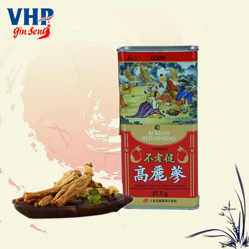 [SIÊU GIẢM GIÁ] Hồng sâm củ khô Daedong Hàn Quốc, Hộp 75gr