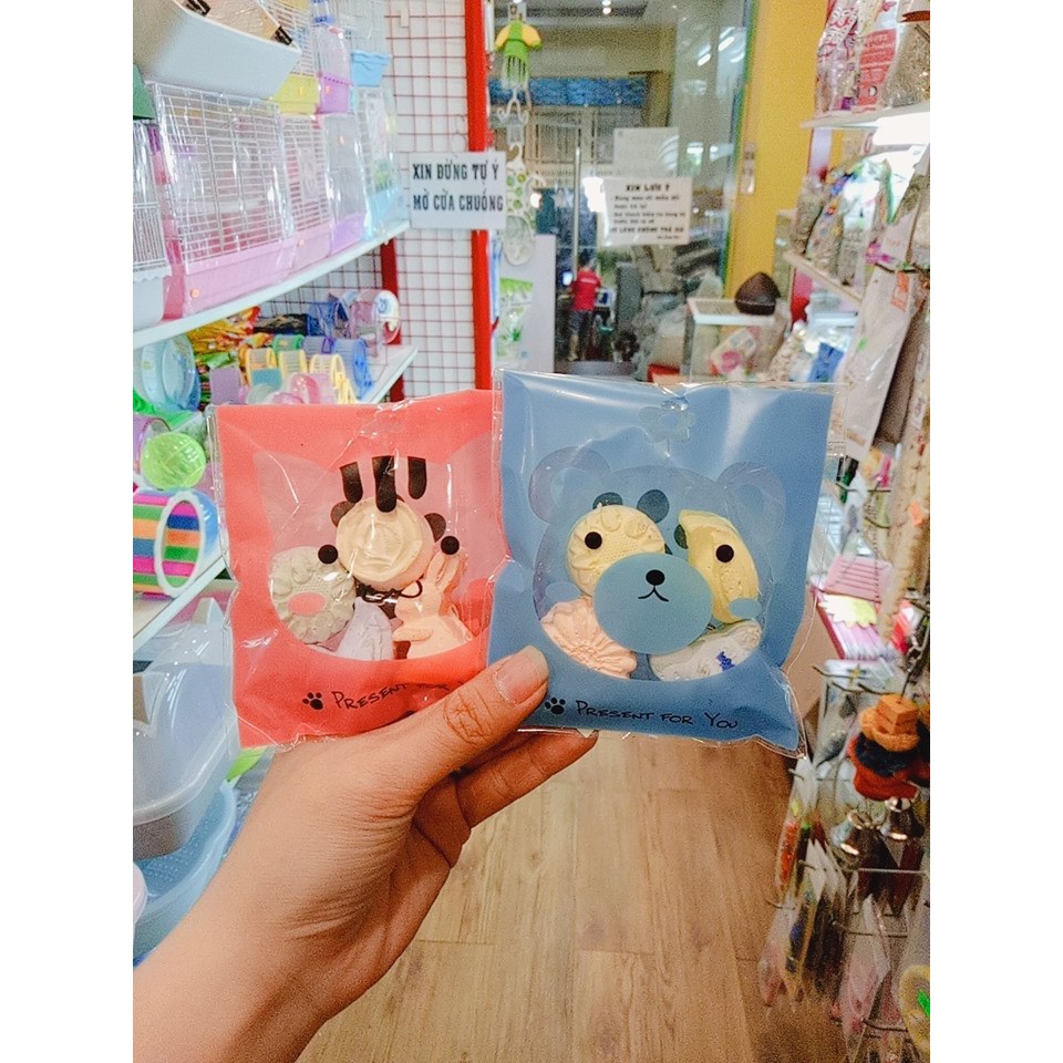 Mài răng canxi nhiều hình dành cho thỏ bọ hamster