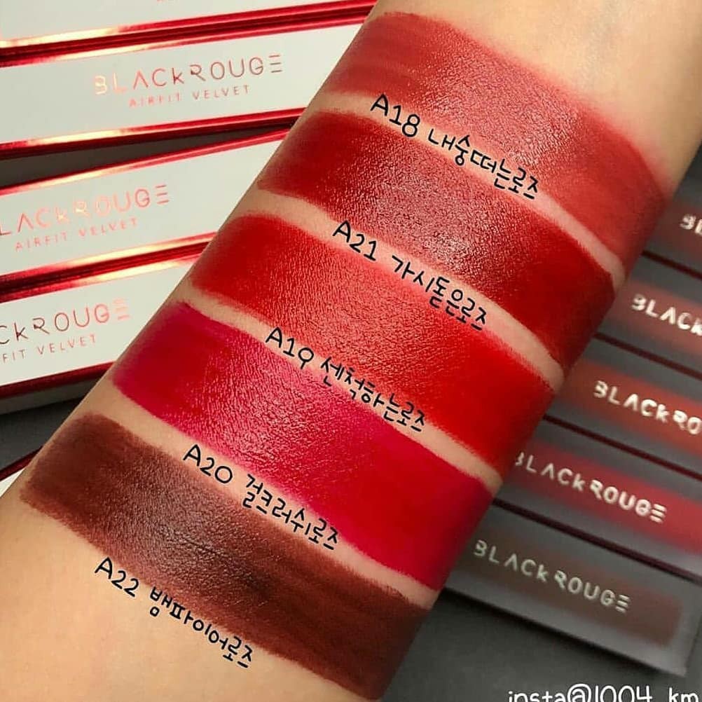 Son kem lì BLACK ROUGE phiên bản BAD ROSE | Thế Giới Skin Care