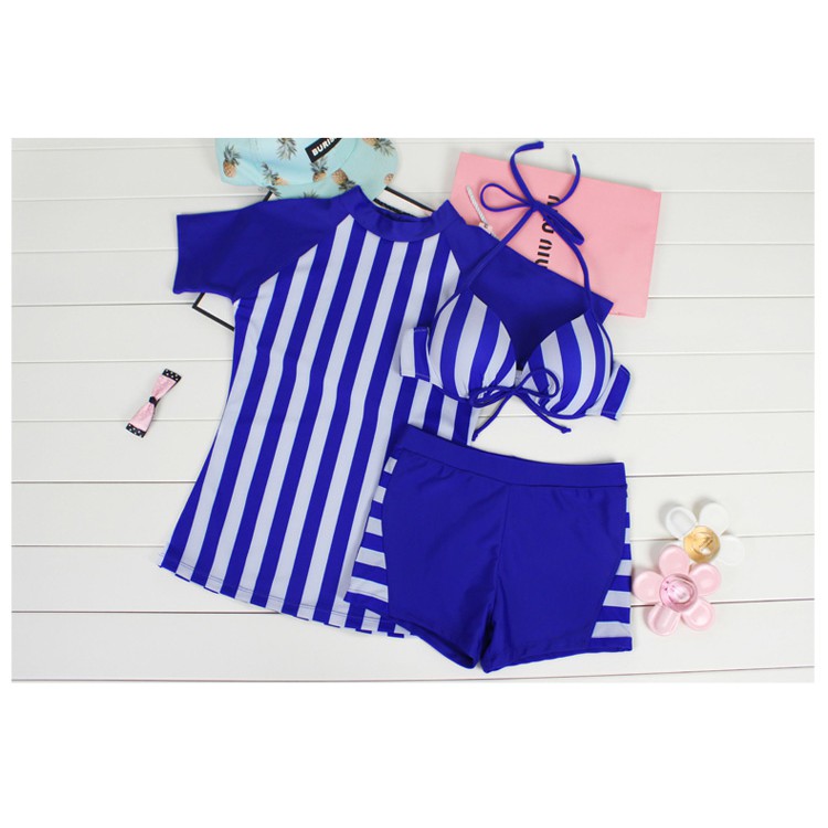 Đồ bơi nữ tay ngắn kiểu dáng thể thao-2 màu | BigBuy360 - bigbuy360.vn