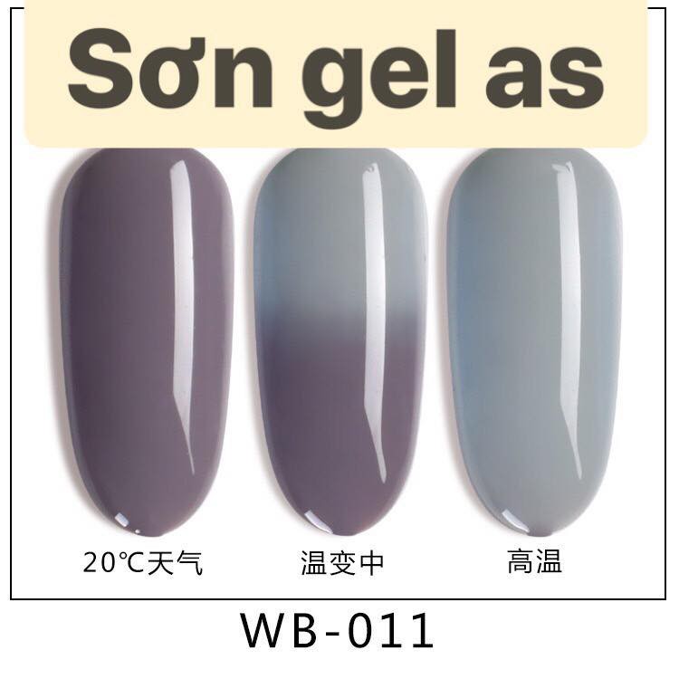 Sơn gel AS sơn đổi màu - WB ( chai đen )