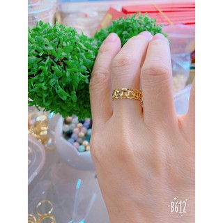 Nhẫn Kim Tiền May Mắn Rẻ HN2036 - CAM KẾT KHÔNG ĐEN KHÔNG NGỨA - Trang Sức Nữ Đẹp Shop