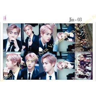 Set sticker Jin - có nhiều mẫu Kpop