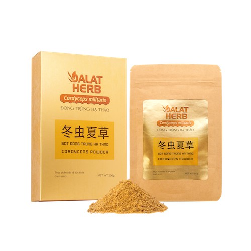 Bột Đông Trùng Hạ Thảo DALATHERB (200 gram)