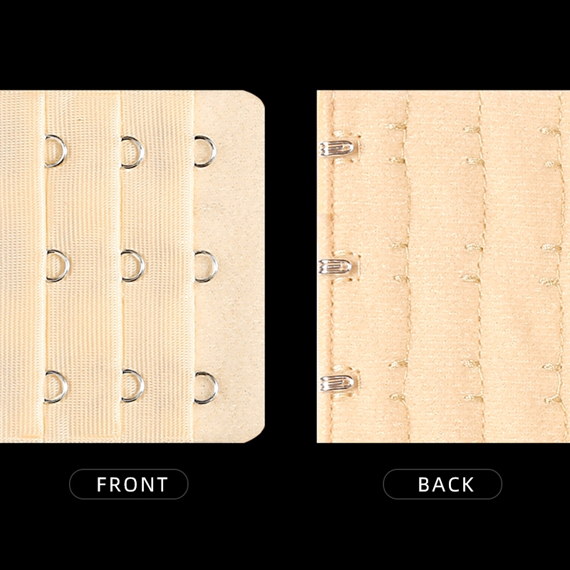 Back Bra Extender Straps 3 Rows 4Hooks Underwear Strapless Accessories 7.5cm | BigBuy360 - bigbuy360.vn