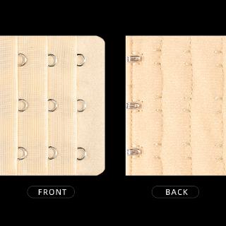 Back Bra Extender Straps 3 Rows 4Hooks Underwear Strapless Accessories 7.5cm