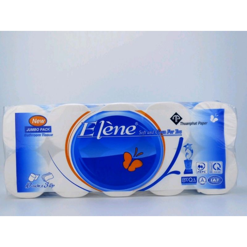 Giấy vệ sinh Elene, Posy coa lõi không lõi hàng chính hãng