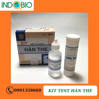 Kit kiểm tra nhanh hàn the bk04 bca-việt nam