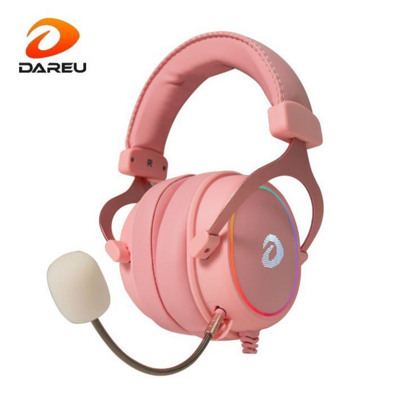 Tai Nghe Gaming Dareu EH925S Pink RGB - Hàng Chính Hãng | BigBuy360 - bigbuy360.vn