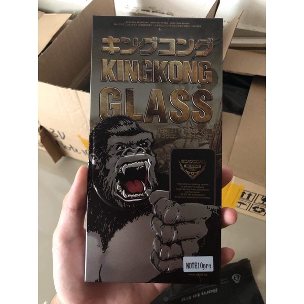 KÍNH CƯỜNG LỰC IPHONE FULL MÀN-CHÍNH HÃNG KINGKONG- TRONG SUỐT- HẠN CHẾ BÁM VÂN TAY- IPHONE 6 ĐẾN 12PROMAX