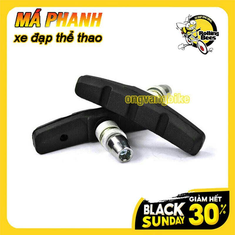 Cặp má phanh cơ xe đạp Leo núi - gôm xe đạp leo núi Siêu Bền