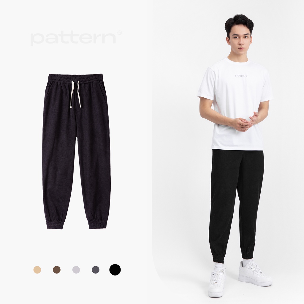 Quần Jogger nhung tăm PATTERN 5 màu PQ011