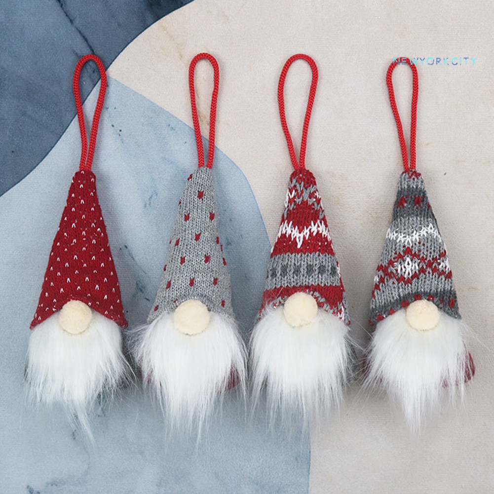 Búp Bê Treo Trang Trí Giáng Sinh Hình Ông Già Noel Dễ Thương