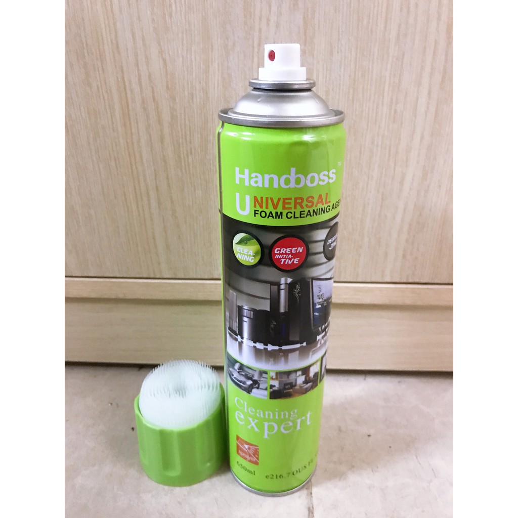 Bình Xịt Bọt Tuyết Vệ Sinh Đa Năng Handboss- yani Nhanh chóng loại bỏ các bụi bẩn trên mọi bề mặt