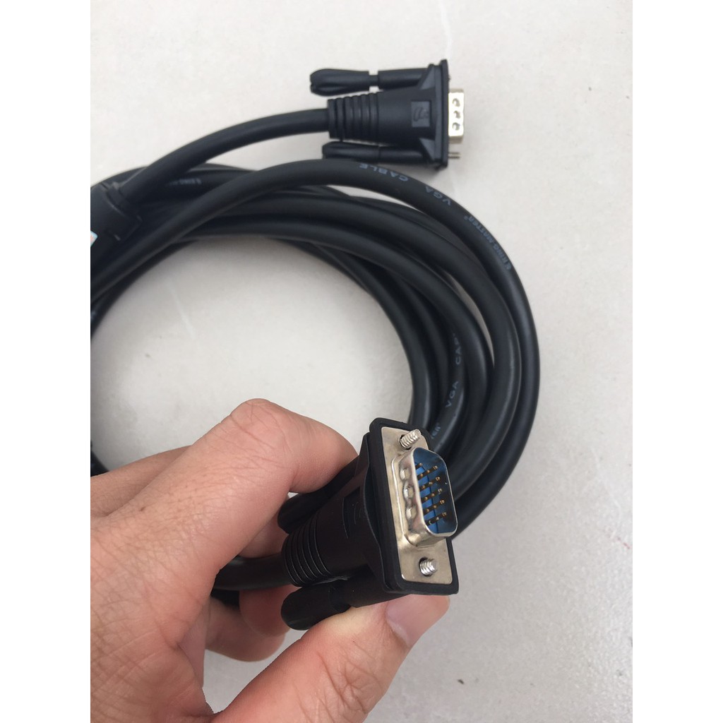 Cáp VGA 5m KingMaster KV403 (3+4) FullHD sắc nét - Hàng chính hãng