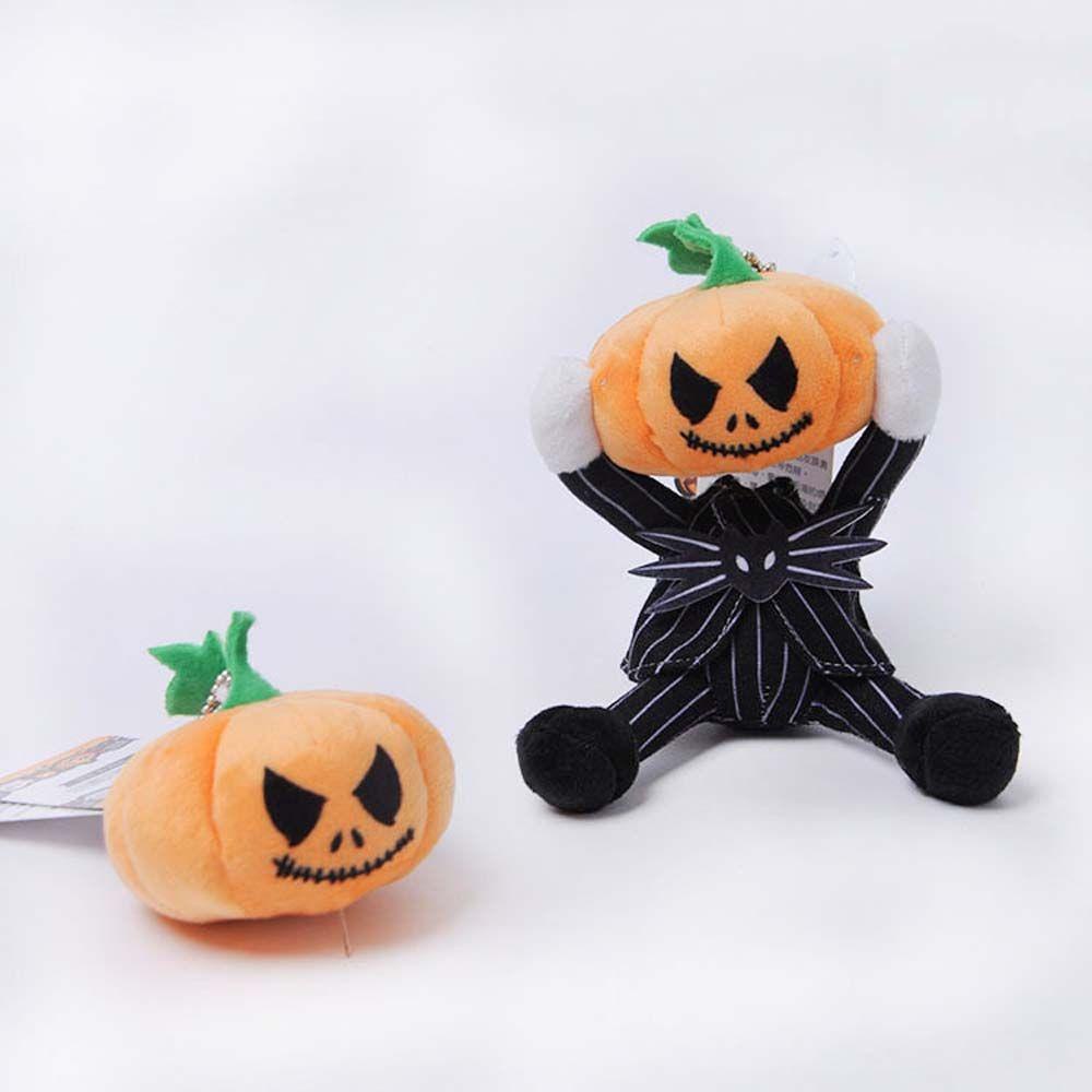 NICKOLAS Móc Khóa Búp Bê Nhồi Bông Mềm Mại Phong Cách Halloween