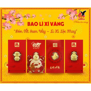 Bao lì xì vàng ngày tết linhlinh 2