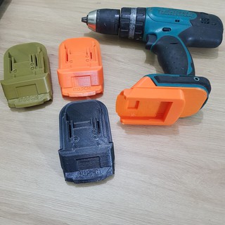 [DIY] Đế Gài lấy nguồn Pin Bosch cho máy Makita | Đế gài cho máy Makita dùng pin Bosch