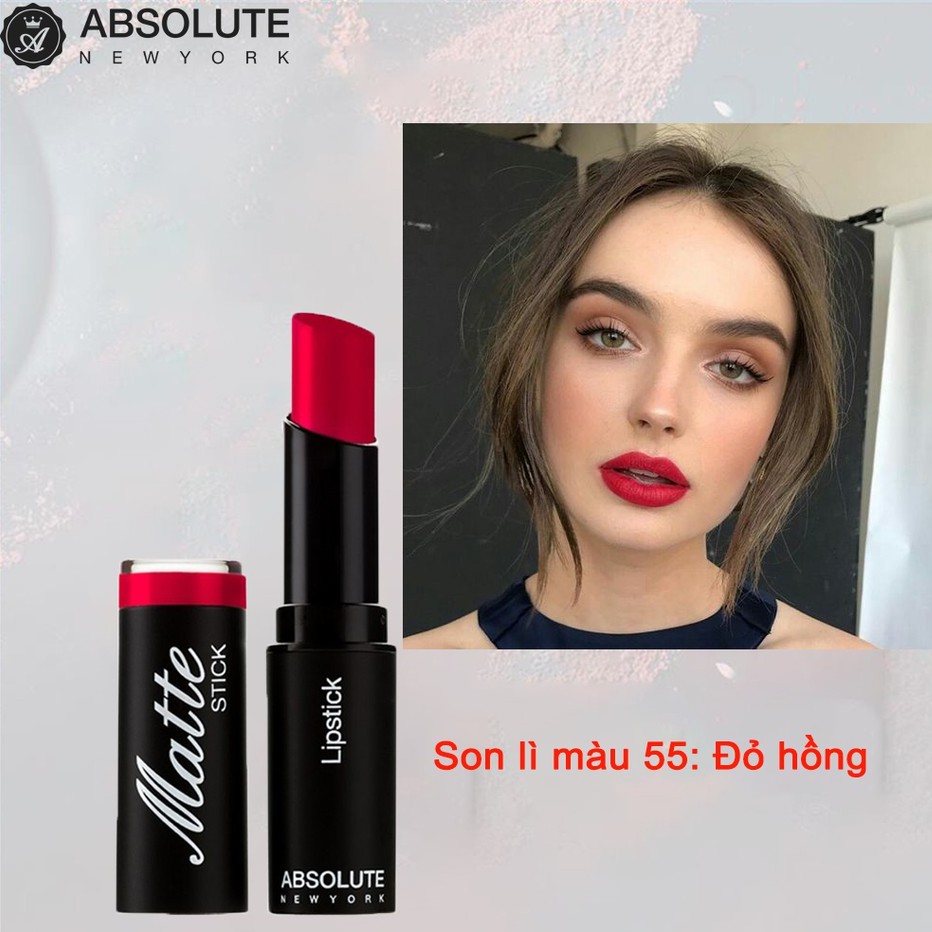 Son lì Absolute New York Matte Lipstick NFA 4g