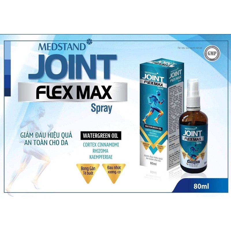 Xịt giảm đau thảo dược Joint Flex Max Spray