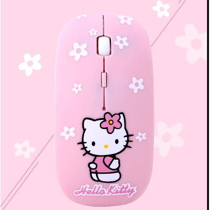 Chuột quang chơi game không dây Hello Kitty 2.4GHz 1200DPI