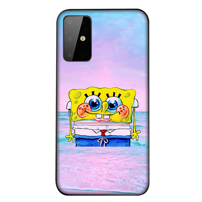 Samsung Galaxy S10 S9 S8 Plus S6 S7 Edge S10+ S9+ S8+ Casing Soft Case 115LU SpongeBob SquarePants mobile phone case